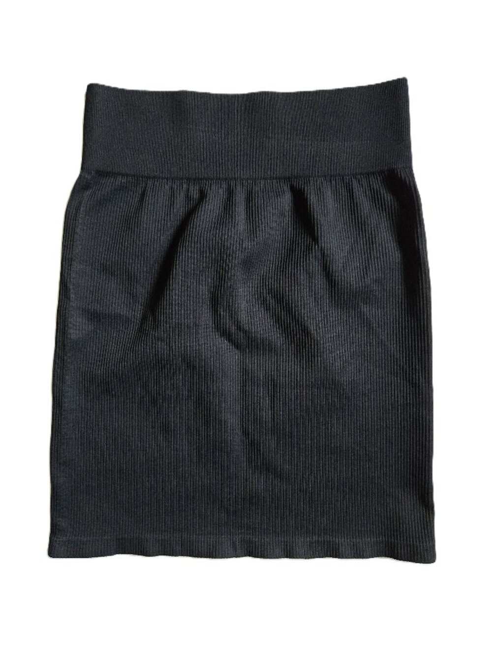 NWOT OQQ Stretchy Ribbed High Waist Casual Mini Skirt